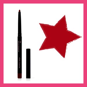 Водостійкий олівець-лайнер для губ Mary Kay Red — стійкий контурний олівець