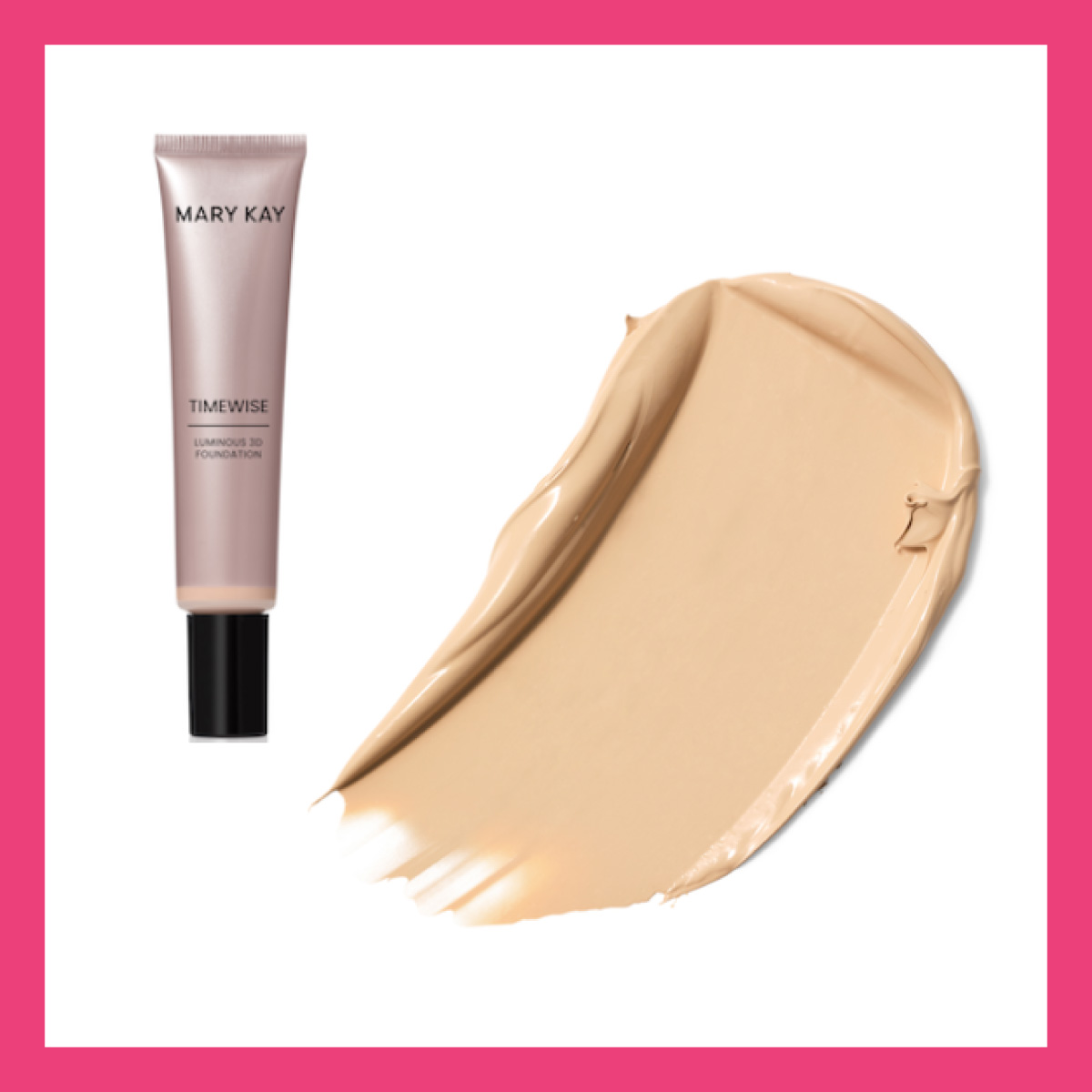 Матова тональна основа TimeWise 3D Mary Kay Light 5 — стійка матова тоналка