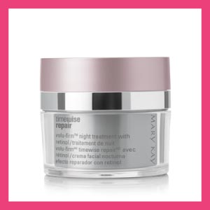 Нічний відновлювальний крем з ретинолом TimeWise Repair Mary Kay — нічний догляд 45+