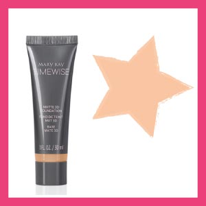 Матова тональна основа TimeWise 3D Mary Kay Ivory C100 — стійка матова тоналка